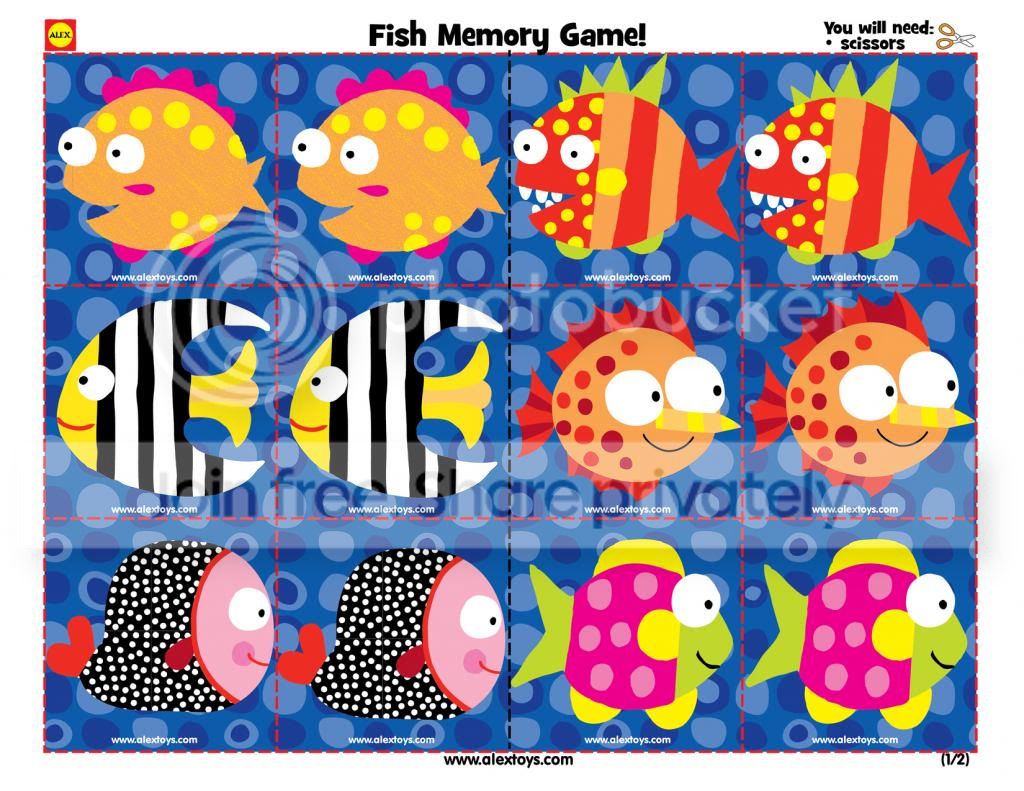 Fish Matching Game 1 Photo by ALEX_Toys | Photobucket